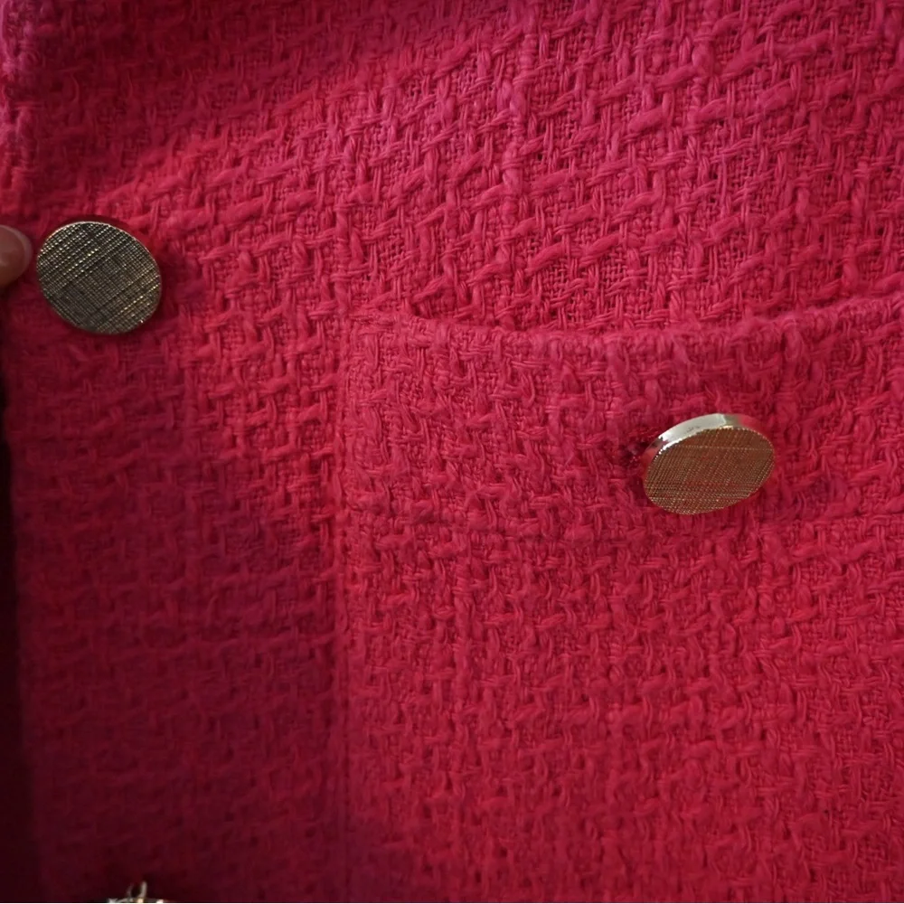 Zara Vibrant Pink Women's Blazer - Picture 3 of 9